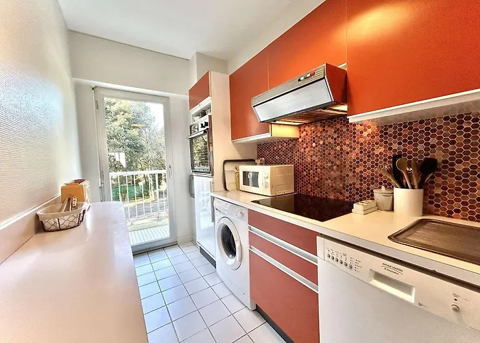 Confortable T3, 6 Couchages, Terrasse Et Parking - Quartier Benoit, - Fr-1-245-152 * La Baule